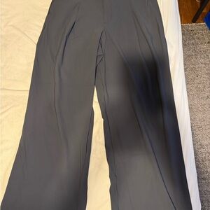 Athleta Charcoal Pinnacle Trouser Pants